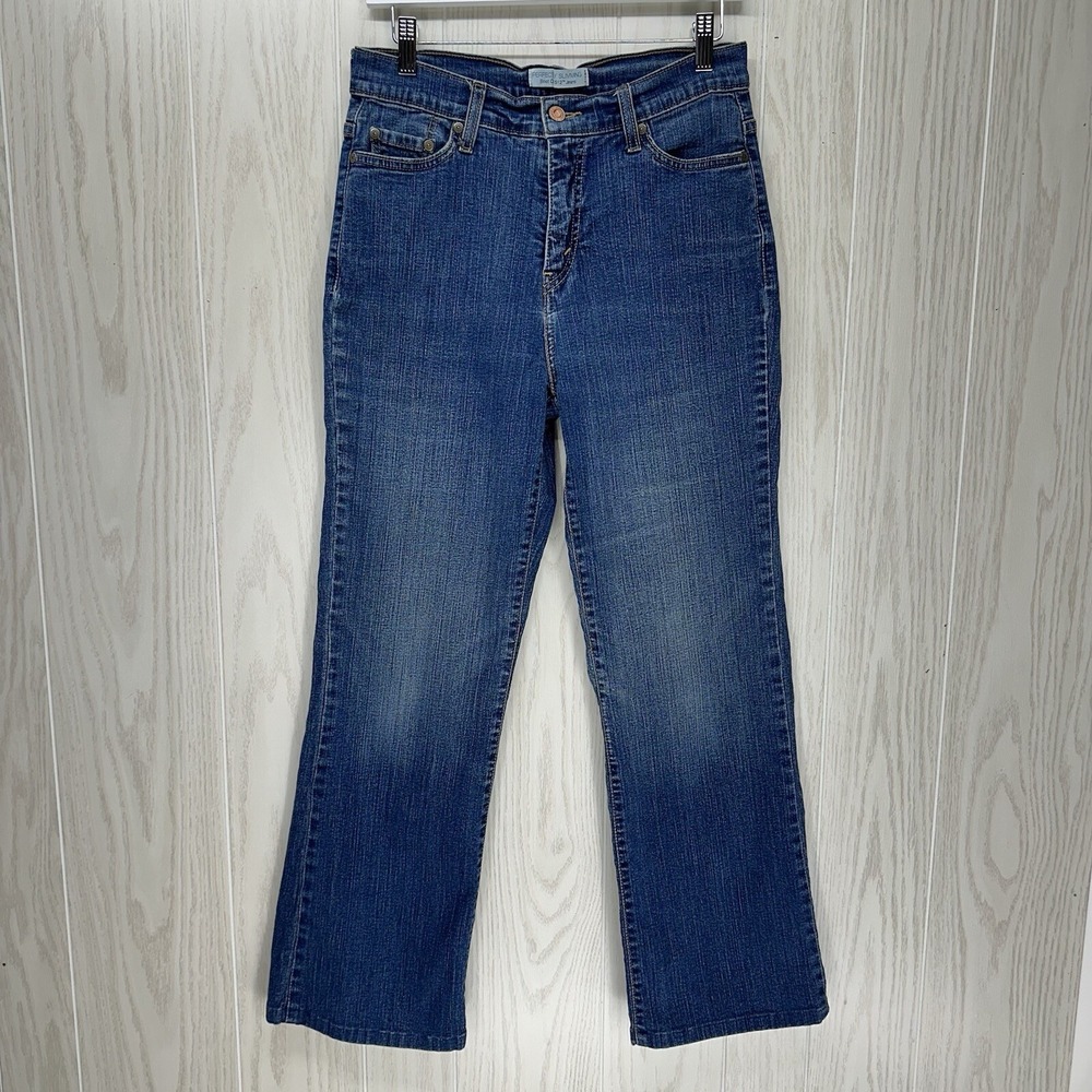 Levi's 512 Boot Cut Jeans Womens 12M Perfectly Slimming Stretch Mid Rise